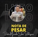 Câmara Municipal de Jaru emite Nota de Falecimento: Pastor Marinho José Rodrigues