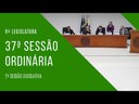 37ª Sessão Ordinária